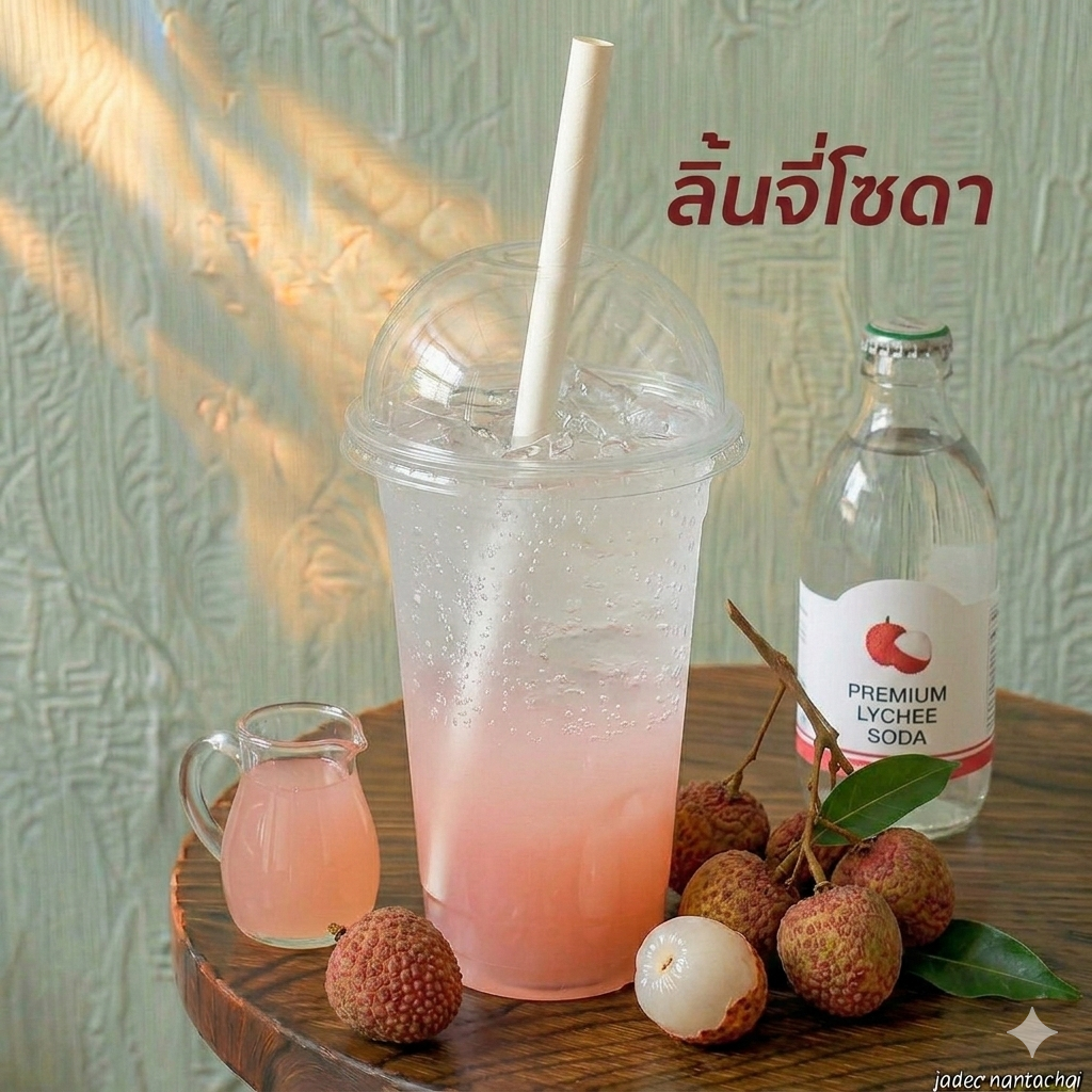 ลิ้นจี่โซดา