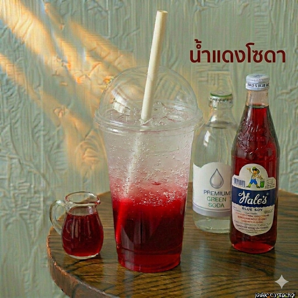 น้ำแดงโซดา