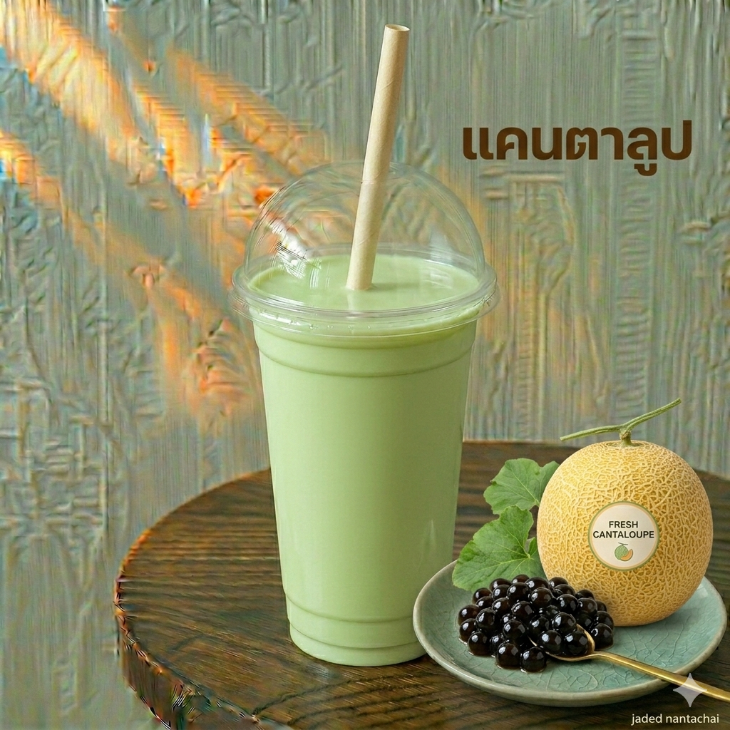 นมสดแคนตาลูป