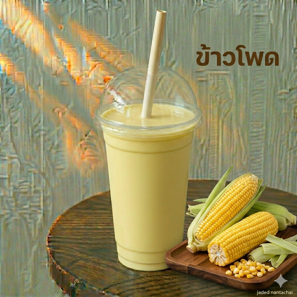 นมสดข้าวโพด