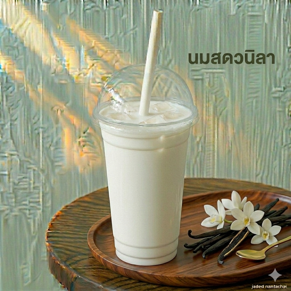 นมสดวนิลา