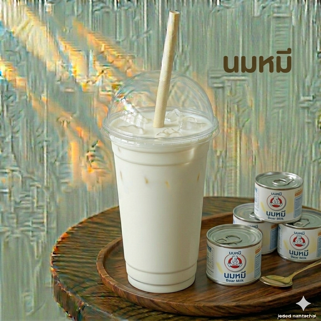 นมหมี