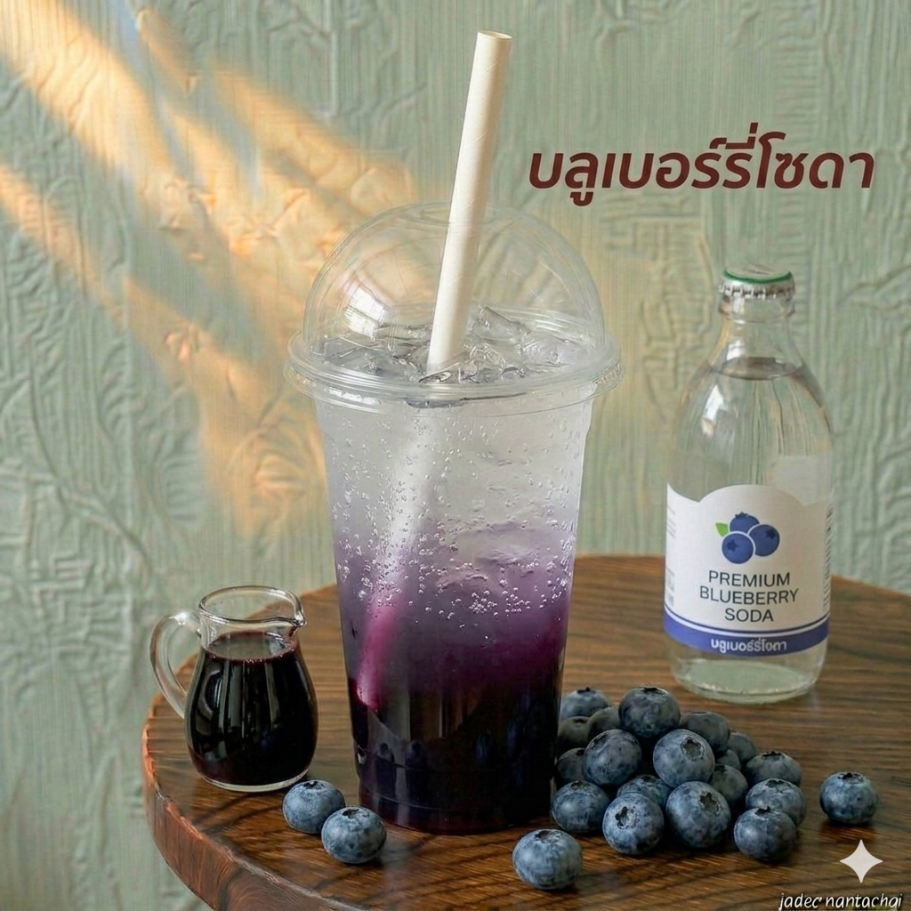 บลูเบอร์รี่โซดา