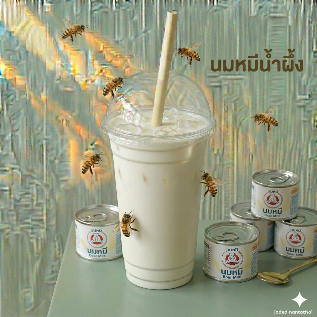 นมหมีน้ำผึ้ง