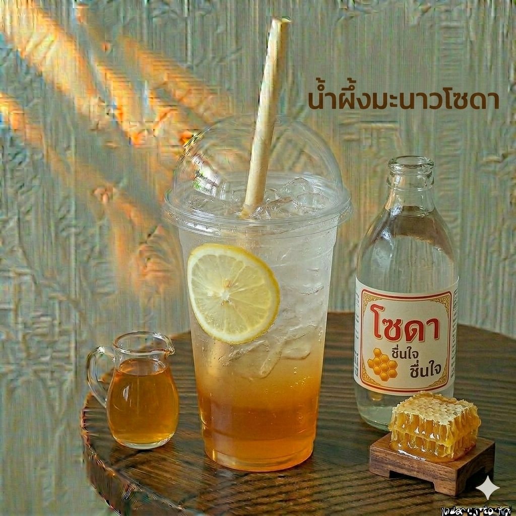 น้ำผึ้งมะนาวโซดา