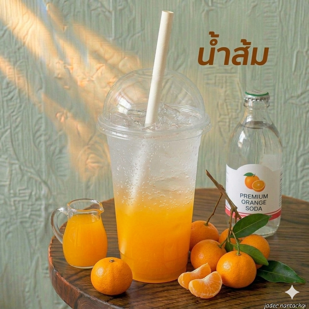 น้ำส้มโซดา
