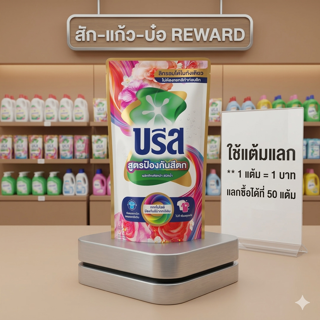 น้ำยาซักผ้า "บรีส"