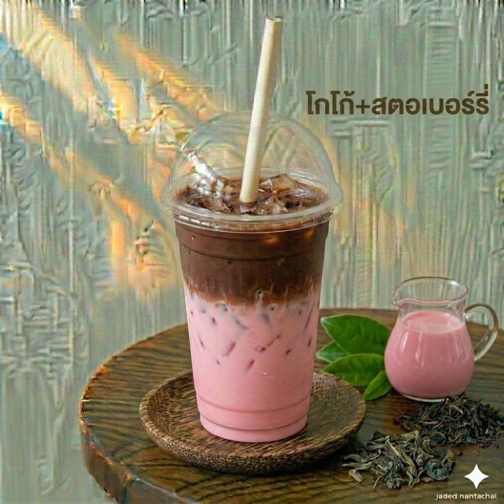 โกโก้ + สตอเบอร์รี่